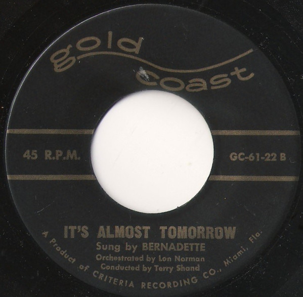 Cover zu Bernadette Castro - I Knew You When / It's Almost Tomorrow | 7