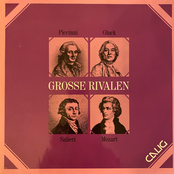Bild Niccolò Piccinni, Christoph Willibald Gluck, Antonio Salieri, Wolfgang Amadeus Mozart – Grosse Rivalen | Vinyl, LP, Album, Reissue | Classical | Germany Schallplatten Ankauf