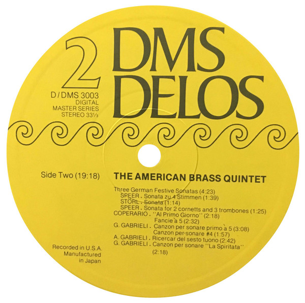 Cover zu American Brass Quintet - Plays Renaissance Elizabethan And Baroque Music | 1979 | Vinyl | Classical | US