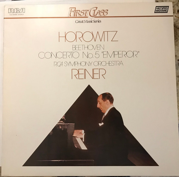 Bild Ludwig Van Beethoven – Vladimir Horowitz, Fritz Reiner, RCA Victor Symphony Orchestra – “Emperor” Concerto No. 5, In E-Flat, Op. 73 | Vinyl, LP, Album, Stereo, Reissue | Classical | Italy Schallplatten Ankauf