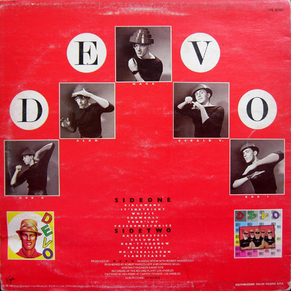 Cover zu Devo - Freedom Of Choice | LP, Album Schallplatten Ankauf
