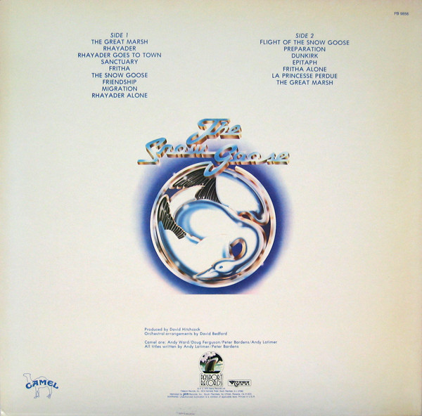 Cover zu Camel - The Snow Goose | LP, Album, RE, Hub Schallplatten Ankauf