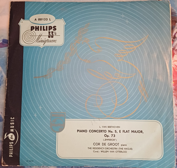 Bild Ludwig Van Beethoven – Cor De Groot, Residentie Orkest, Willem Van Otterloo – Piano Concerto No.5, E Flat Major, Op. 73 („Emperor”) | 1952 | Vinyl, LP, Mono | Classical | Netherlands Schallplatten Ankauf