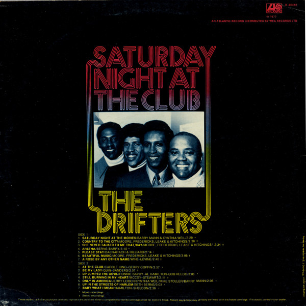 Cover zu The Drifters - Saturday Night At The Club | LP, Comp, Mono Schallplatten Ankauf