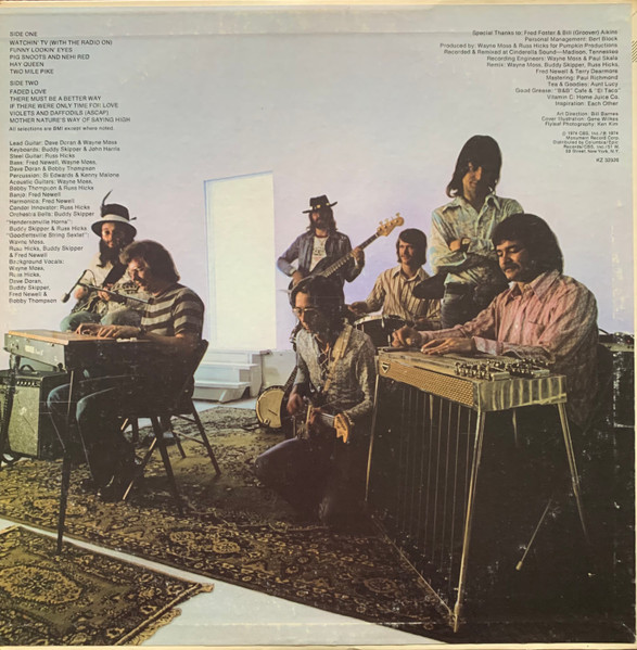 Cover zu Barefoot Jerry - Watchin' TV | LP, Album Schallplatten Ankauf