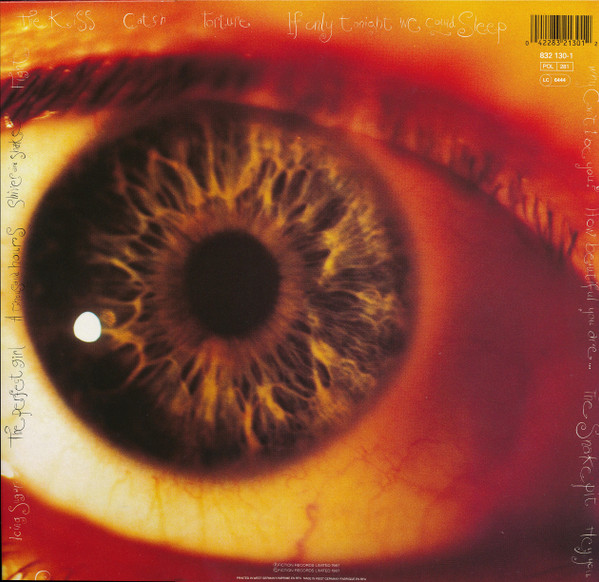 Cover zu The Cure - Kiss Me Kiss Me Kiss Me | 2xLP, Album Schallplatten Ankauf