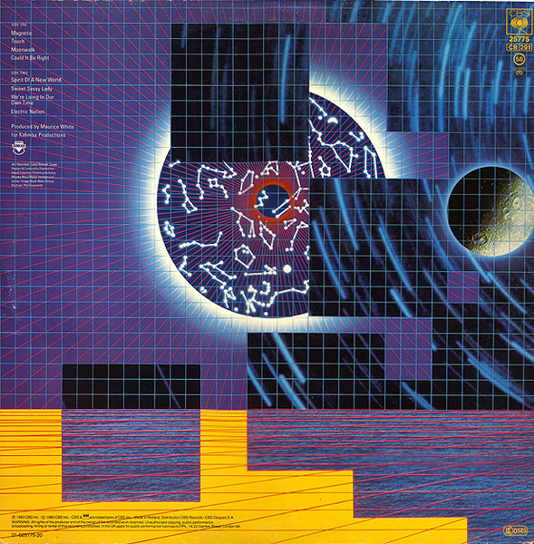 Cover zu Earth, Wind & Fire - Electric Universe | 1983 | Vinyl | Funk / Soul | Europe