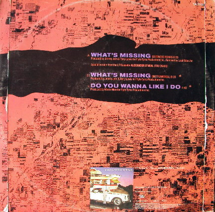 Cover zu Alexander O'Neal - What's Missing (Extended Remix) | 1986 | Vinyl | Funk / Soul | UK & Europe
