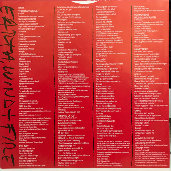 Cover zu Earth, Wind & Fire - Touch The World | 1987 | Vinyl | Electronic, Funk / Soul | Europe