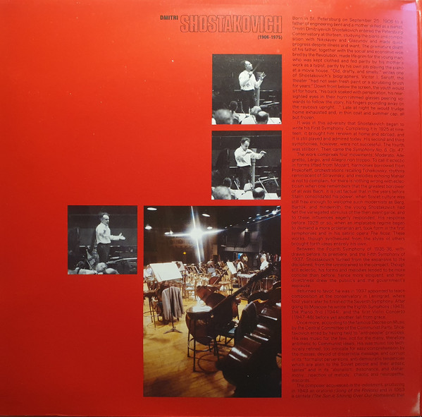 Cover zu Dmitri Shostakovich, The Cleveland Orchestra, Lorin Maazel - Symphony No. 5, Op. 47 | LP, Album, Gat Schallplatten Ankauf