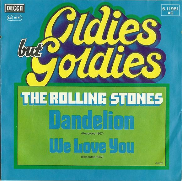 Cover zu The Rolling Stones - Dandelion / We Love You | 7