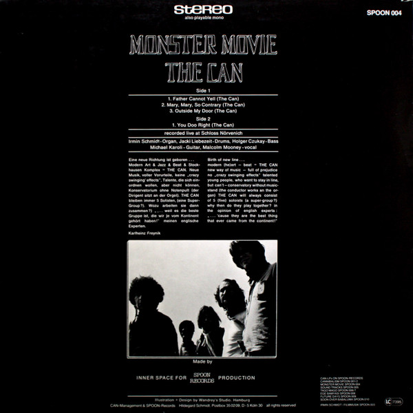 Cover zu Can - Monster Movie | LP, Album, RE Schallplatten Ankauf