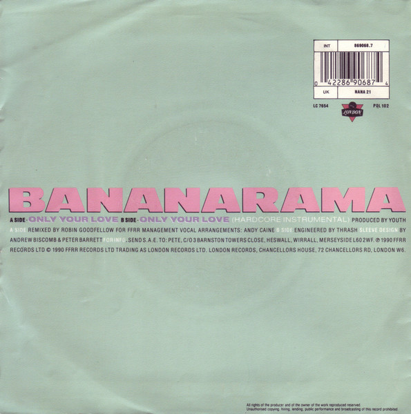 Cover zu Bananarama - Only Your Love | 7