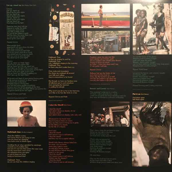 Cover zu Bob Marley & The Wailers - Burnin' | LP, Album, RE, RM, Gat Schallplatten Ankauf