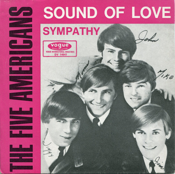 Cover zu The Five Americans - Sound Of Love | 1967 | Vinyl | Rock | Germany