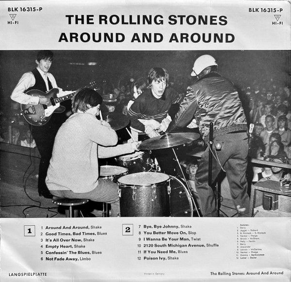 Cover zu The Rolling Stones - Around And Around | 1964 | Vinyl | Rock, Pop | Germany
