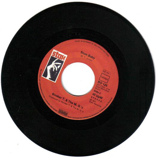 Cover zu Booker T & The MG's - Melting Pot / Slum Baby | 1977 | Vinyl | Funk / Soul | Germany Schallplatten Ankauf