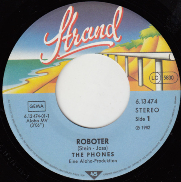 Cover zu The Phones (4) - Roboter | 1982 | Vinyl | Electronic, Pop | Germany Schallplatten Ankauf