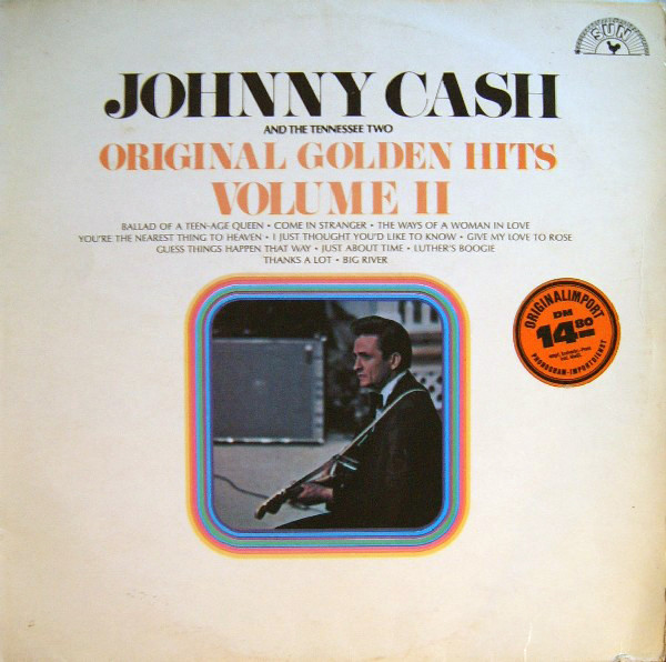Bild Johnny Cash & The Tennessee Two – Original Golden Hits Volume II | Vinyl, LP, Stereo, Compilation | Rock, Folk, World, & Country | UK Schallplatten Ankauf