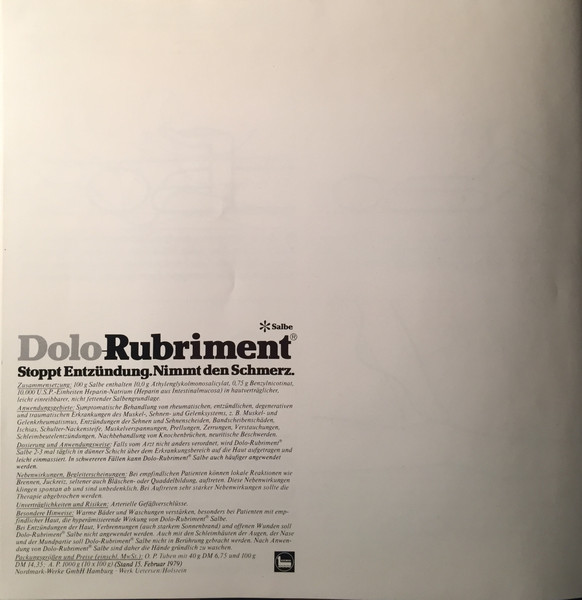 Cover zu Renate Braasch - Die Rheumaschule | Vinyl | Non-Music | Germany
