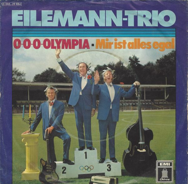 Bild Eilemann-Trio – O-O-O-Olympia | 1972 | Vinyl, Stereo, 45 RPM, 7″, Single | Folk, World, & Country | Germany Schallplatten Ankauf