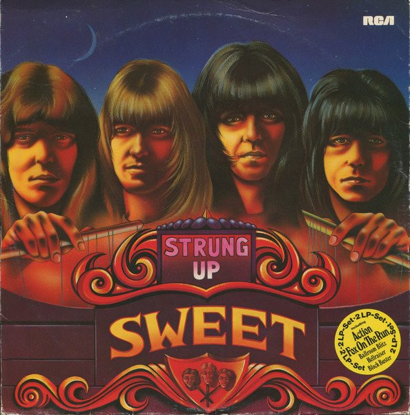 Cover zu The Sweet - Strung Up | 1975 | LP, Album + LP, Album, Comp + Gat | Rock | Germany