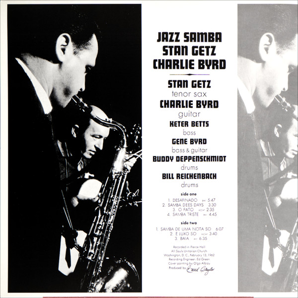 Cover zu Stan Getz / Charlie Byrd - Jazz Samba | LP, Album, RE, RM, Gat Schallplatten Ankauf