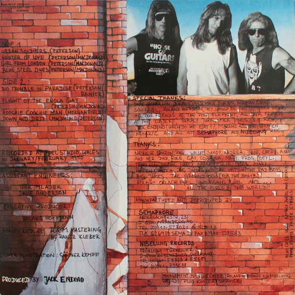 Cover zu Blue Cheer - Highlights And Lowlives | 1990 | Vinyl | Rock | Germany Schallplatten Ankauf