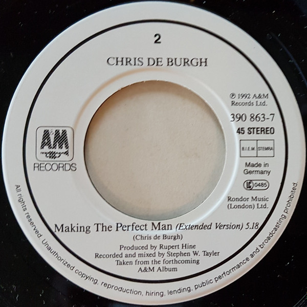 Cover zu Chris de Burgh - Separate Tables | 1992 | Vinyl | Rock | UK & Europe Schallplatten Ankauf