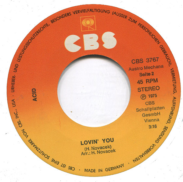 Cover zu Acid (4) - You Caught Me Like A Spider | 1975 | Vinyl | Rock | Austria Schallplatten Ankauf