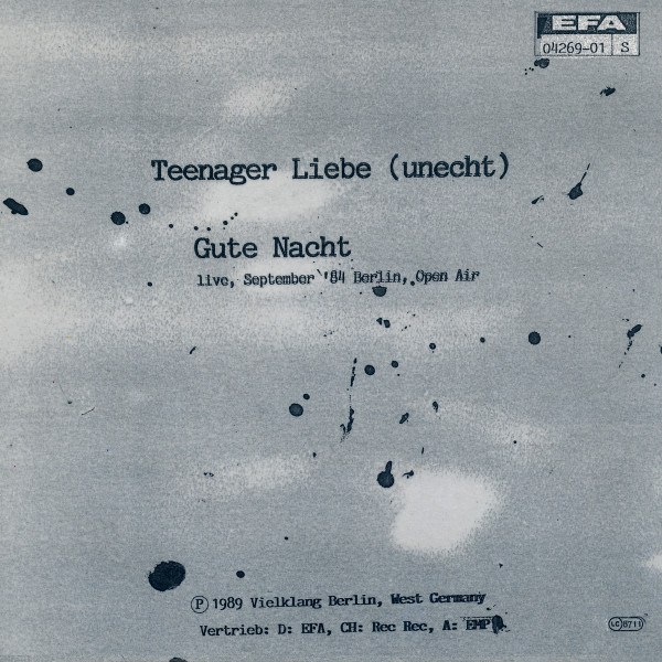 Cover zu Die Ärzte - Teenager Liebe (Unecht) / Gute Nacht | 7