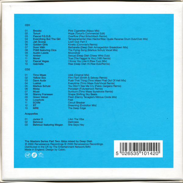 Cover zu Deep Dish - The Masters Series Part Two: Ibiza | 2xCD, Comp, Mixed, Cla Schallplatten Ankauf