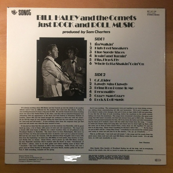 Cover zu Bill Haley And His Comets - Just Rock And Roll Music | LP, Comp Schallplatten Ankauf