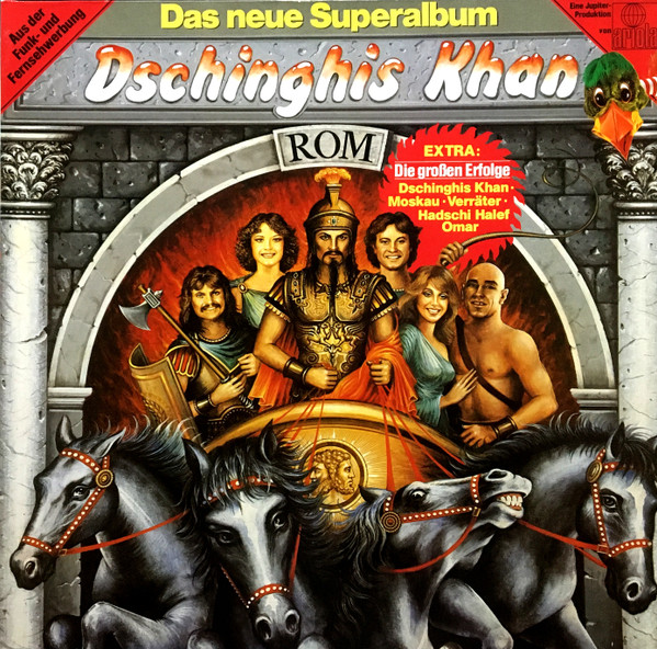 Cover zu Dschinghis Khan - Rom | 1980 | LP, Album, Gat | Electronic, Pop, Folk, World, & Country | Germany