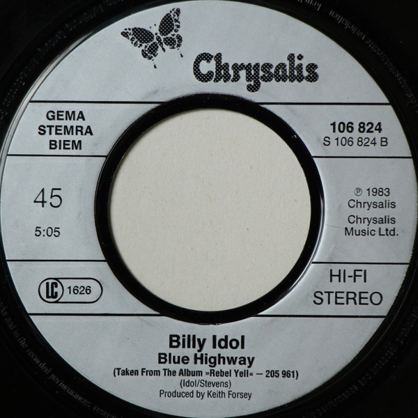 Cover zu Billy Idol - Flesh For Fantasy | 1984 | Vinyl | Rock | Europe