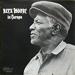 Cover zu Alex Moore - In Europe | 1970 | Vinyl | Blues | US