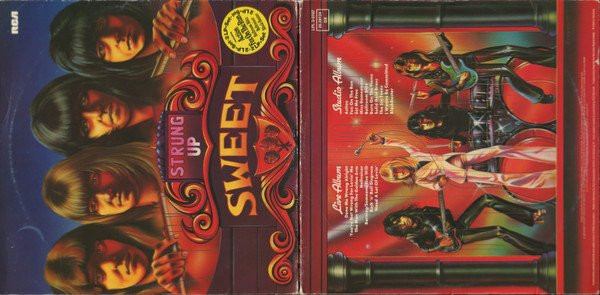 Cover zu The Sweet - Strung Up | 1975 | LP, Album + LP, Album, Comp + Gat | Rock | Germany