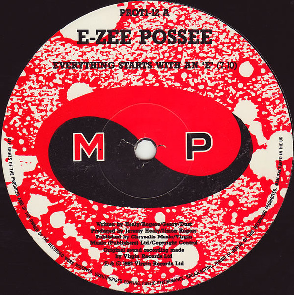 Cover zu E-Zee Possee - Everything Starts With An 'E' | 12