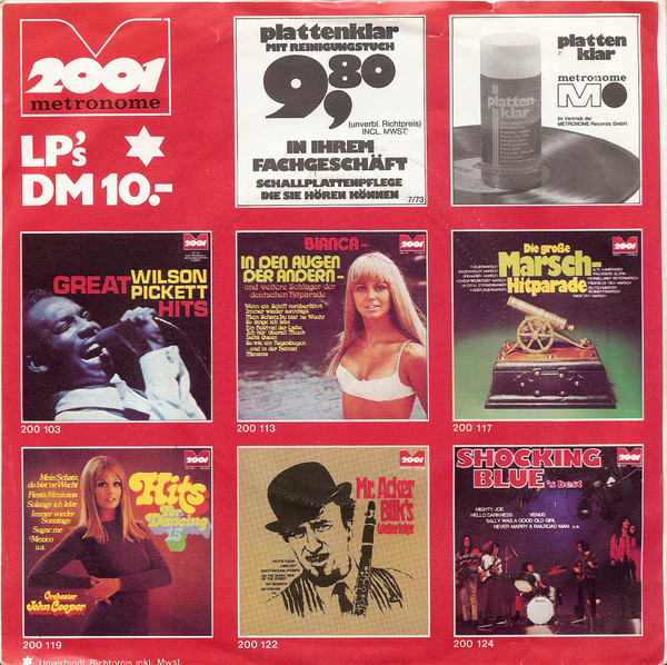 Cover zu Donna Hightower - If You Hold My Hand / I Made My Bed | 1973 | Vinyl | Funk / Soul | Germany Schallplatten Ankauf