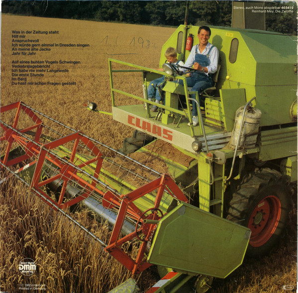 Cover zu Reinhard Mey - Die Zwölfte | LP, Album, Club Schallplatten Ankauf