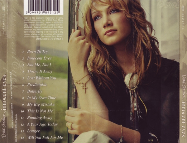 Cover zu Delta Goodrem - Innocent Eyes | 2003 | Vinyl | Rock | Europe Schallplatten Ankauf