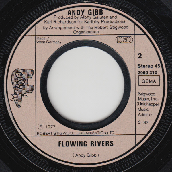 Cover zu Andy Gibb - An Everlasting Love | 1978 | Vinyl | Rock, Pop | Germany Schallplatten Ankauf