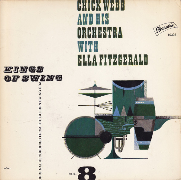 Cover zu Chick Webb And His Orchestra With Ella Fitzgerald - Kings Of Swing Vol. 8 | 1961 | Vinyl | Jazz | Germany