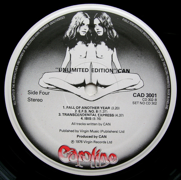 Cover zu Can - Unlimited Edition | 1976 | Vinyl | Rock | UK