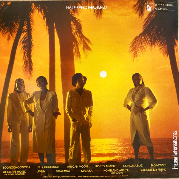 Cover zu Boney M. - Boonoonoonoos | 1981 | Vinyl | Electronic, Reggae, Funk / Soul, Pop, Folk, World, & Country | Germany
