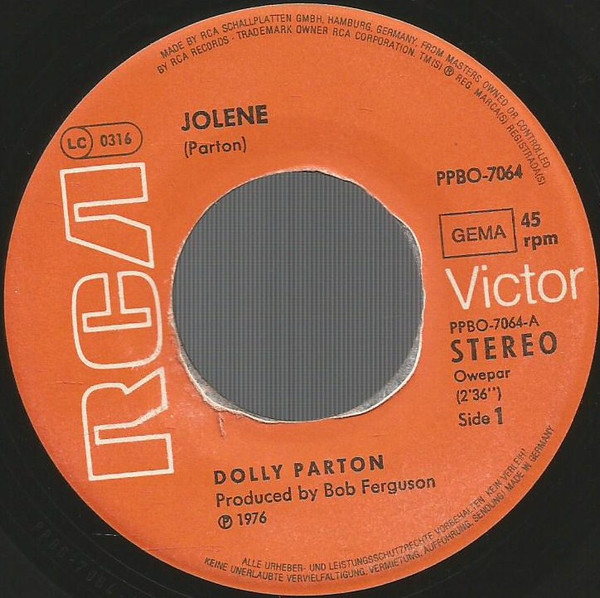 Cover zu Dolly Parton - Jolene | 7
