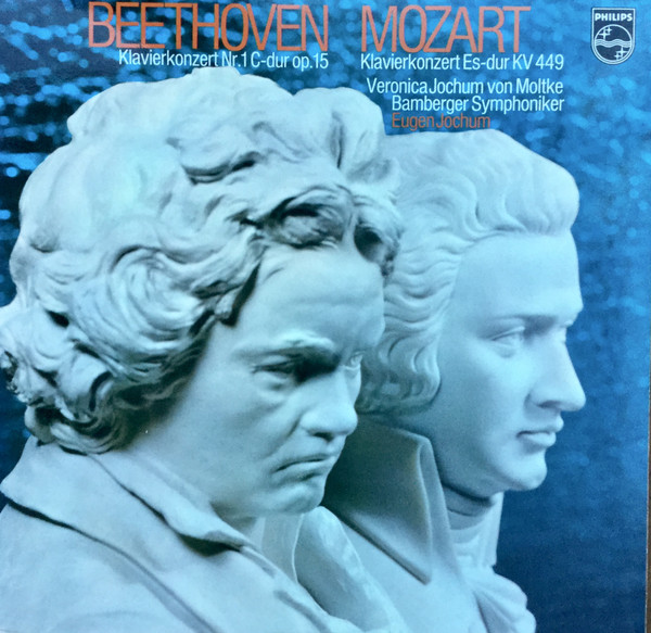 Bild Ludwig van Beethoven, Wolfgang Amadeus Mozart, Veronica Jochum, Bamberger Symphoniker, Eugen Jochum – Beethoven – Klavierkonzert Nr. 1 C-dur Op.15 / Mozart Klavierkonzert Es-dur KV 449 Schallplatten Ankauf