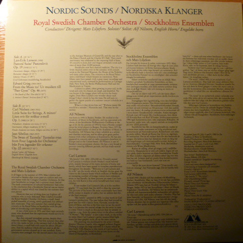 Cover zu Royal Swedish Chamber Orchestra, Alf Nilsson, Mats Liljefors - Nordic Sounds | LP, Album Schallplatten Ankauf