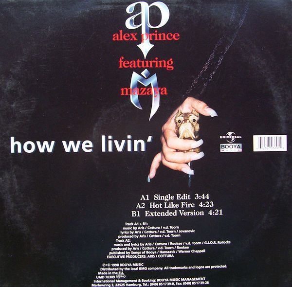 Cover zu Alexandra Prince Featuring Mazaya - How We Livin' | 1998 | Vinyl | Hip Hop | Germany