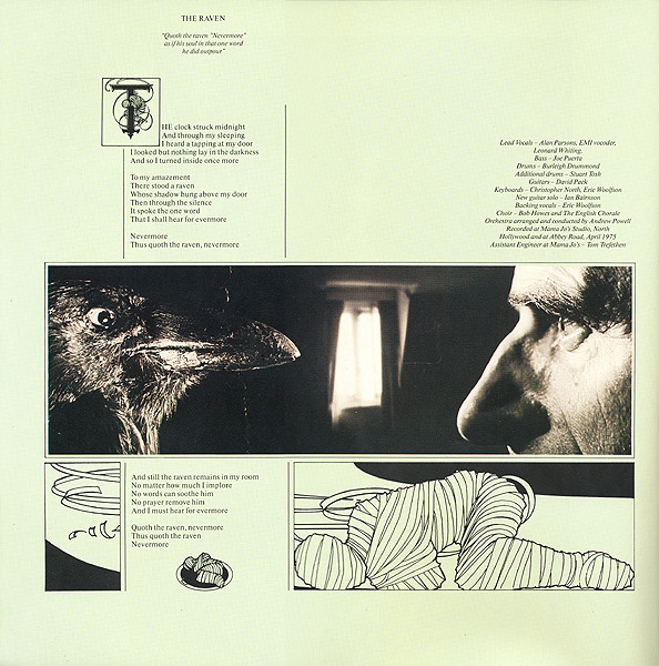 Cover zu The Alan Parsons Project - Tales Of Mystery And Imagination (Edgar Allan Poe) | 1987 | Vinyl | Electronic, Rock | Europe